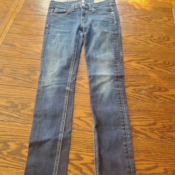 Rag&bone skinny jeans in Kensington wash sz25 - Picture 4 of 7